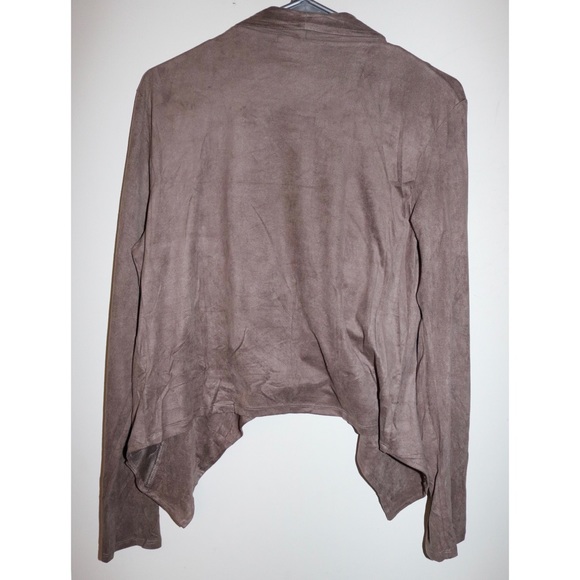 🕊4//$20 • Forever 21 Suede Jacket Cardigan - Picture 3 of 4